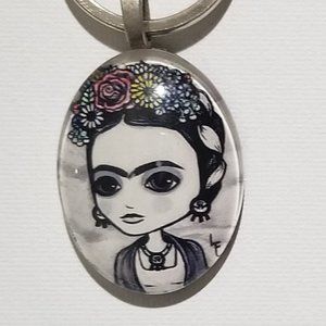 Free Key Chain Upcycled Boho Artisan Purse OOAK